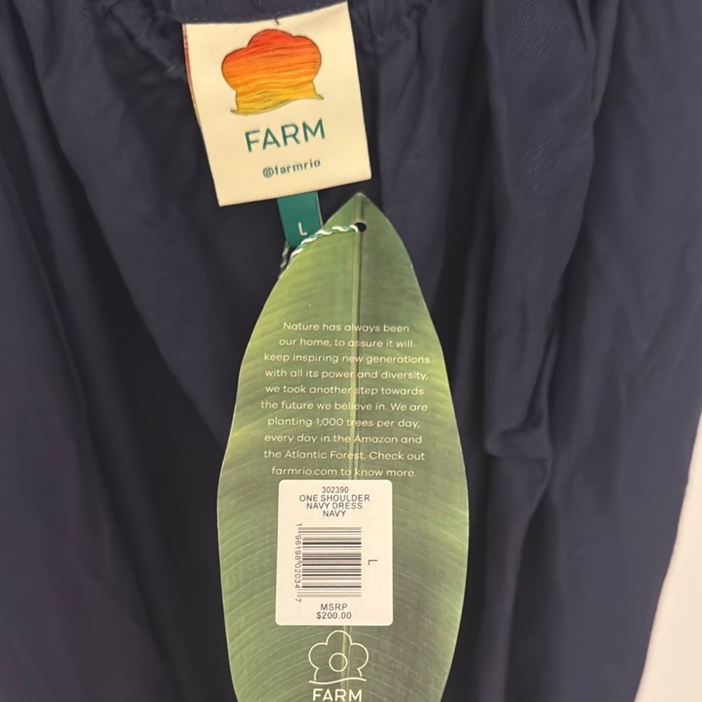 FARM Rio Blue Sundress - Picture 3 of 3